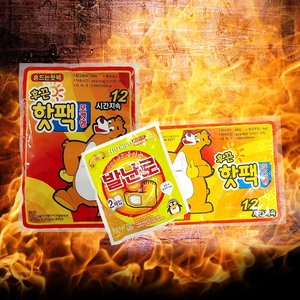 따뜻한 핫팩 세트판매-10팩/5팩(손난로/몸난로/발난로)